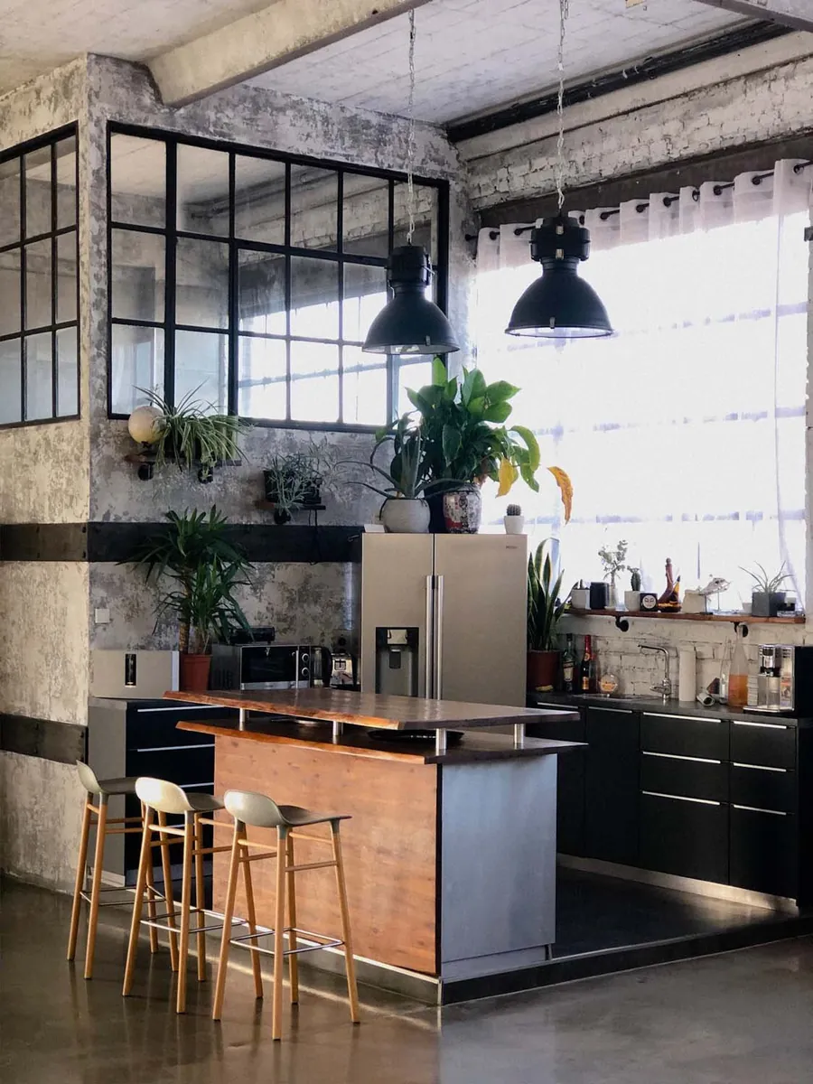 Bar mit Barhockern – Brooklyn Studio